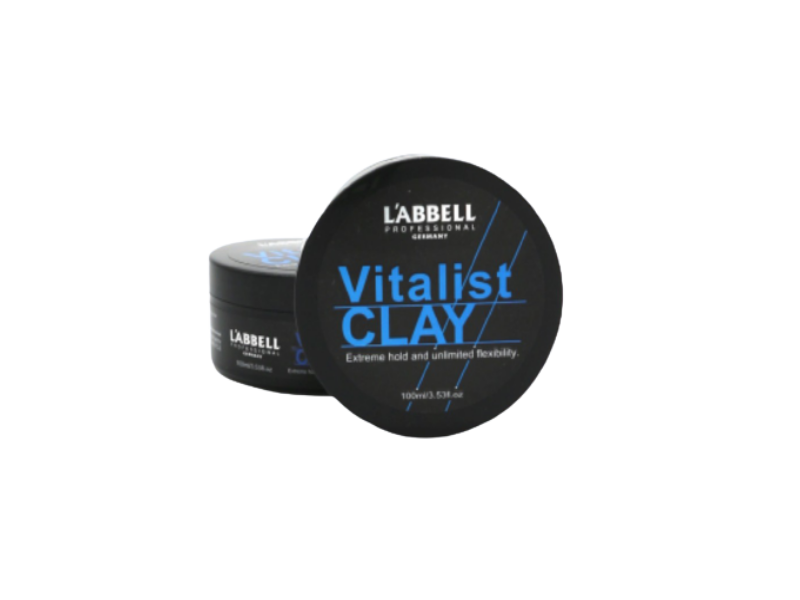 Labbell Vitalist Clay Extreme Hold Unlimited Flexibility 100ml pomade Matt Finish