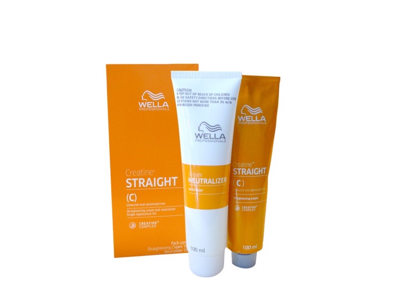 Wella Straight Hair Straightening Cream (C) (100ml + 100ml)