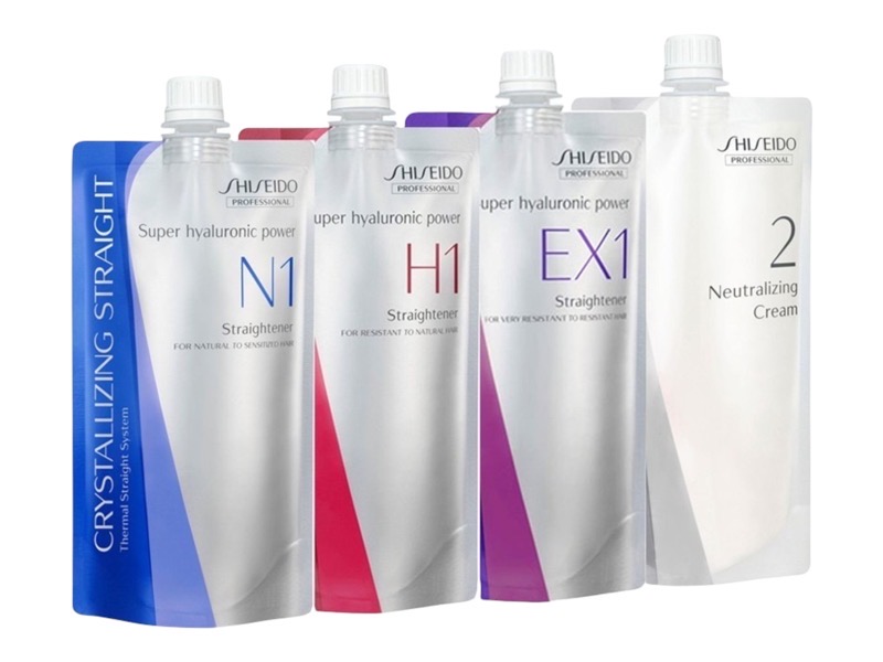 Shiseido Rebonding Cream Set N1,Ex1, H1 400ml+400ml