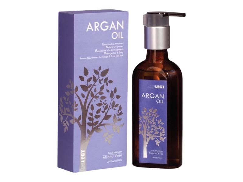 Select Argan Oil Healing Treatment Hair Serum - For Frizzy/Damage Hair (100ml)
