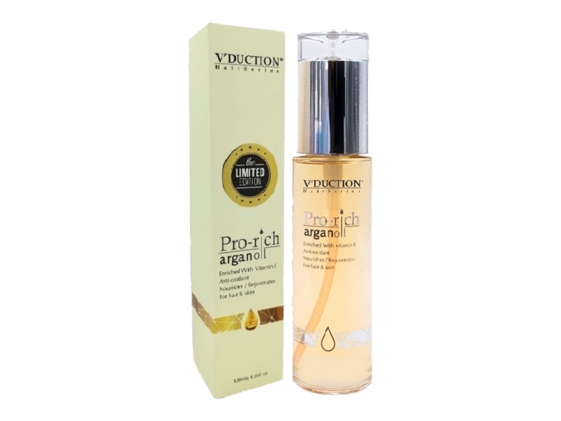V'Duction PRO-RICH ARGAN OIL (for color & damage hair) -VDUCTION 120ml