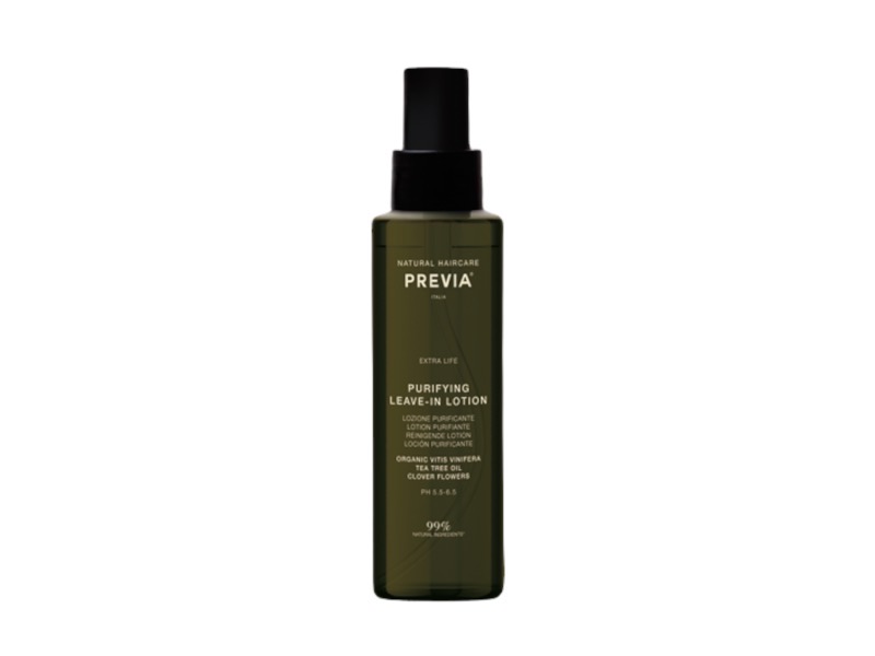 Previa Extra Life Organic Green Clay & Tea Tree Oil Purifying Leave-in Lotion 100ml