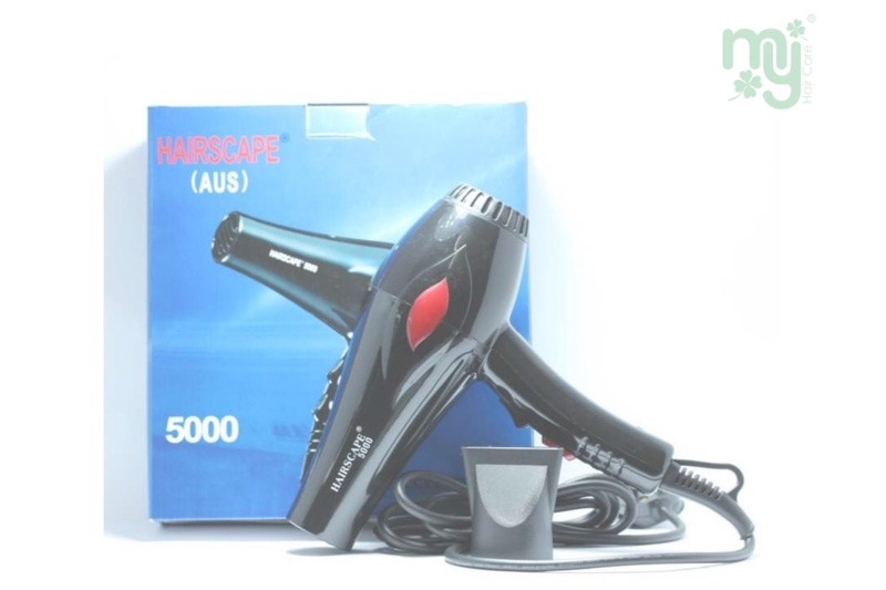 Hairscape 5000 Professional Hair Dryer FREE 2 nozzle