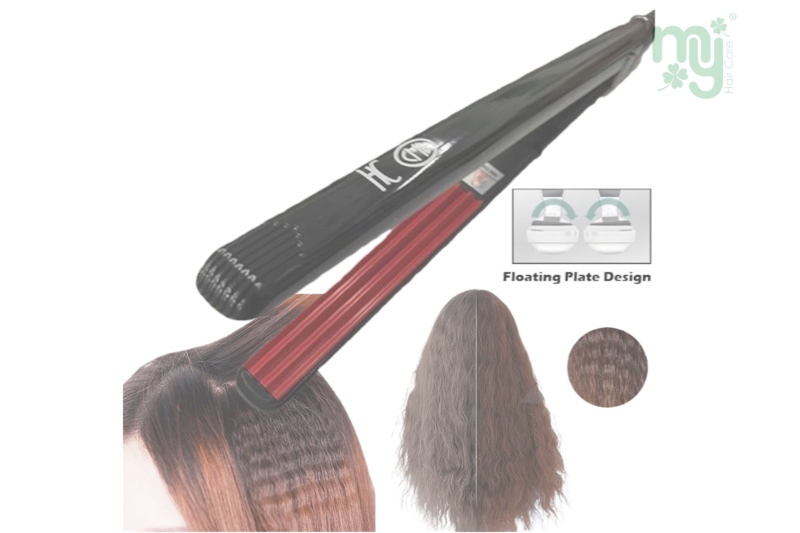 Mini Portable Travel Hair Crimper Wave Iron EU Plug Germany Designed Ceramic