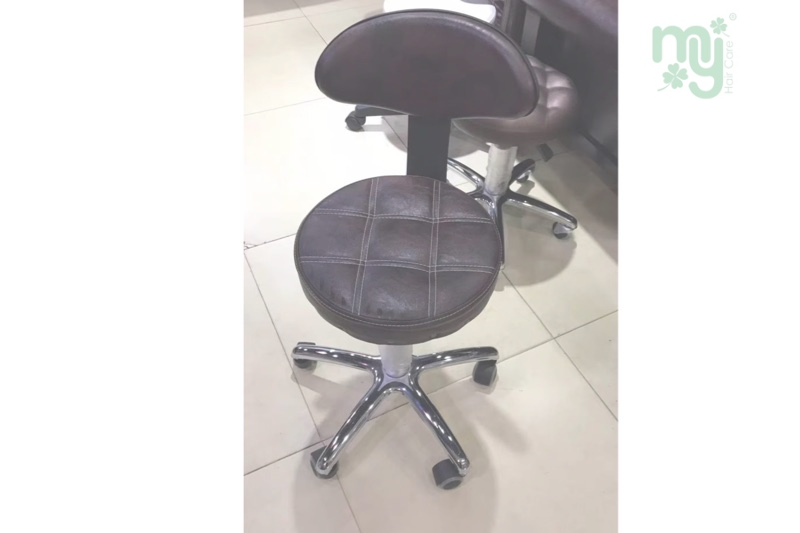 Barbershop Stylist Chair Beauty stool hair cutting big work chair mail rotary lifting 美发靠背椅