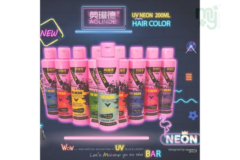 Aolinde Uv Hair Color Highlight Color Neon Hair Color 180ml