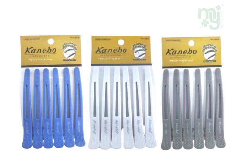 Kanebo Professional 6pcs Duck Mouth Hair Cutting Section Clip Hair Clips