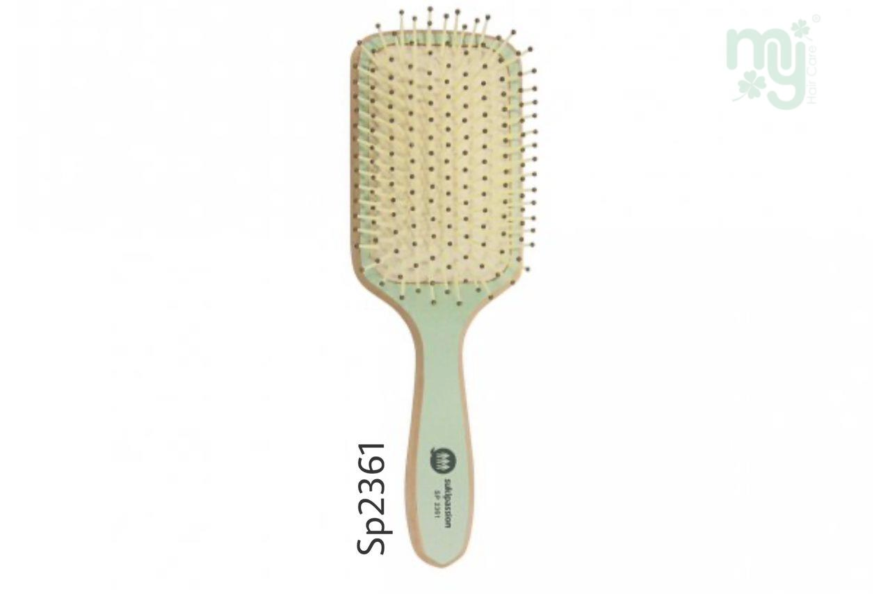 Sukipassion Natural Wooden Massage Comb Hair Scalp Paddle Hairbrush Tool Sp2361