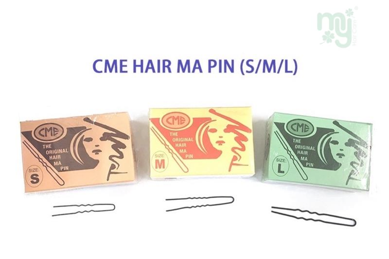 CME Hair Ma Pin Bobby Waved U-Shaped Hairclips Salon Grip Hair Clip Hairpin (S/M/L)