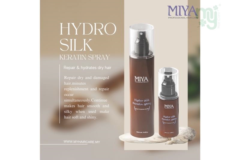 Miya Professional Hydro Silk Keratin Spray 250ml/100ml