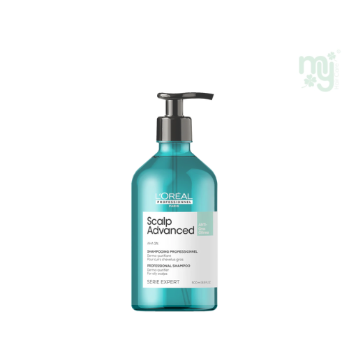 Loreal Serie Expert Scalp Advanced Anti-Oiliness Dermo-Purifier Shampoo 500ml