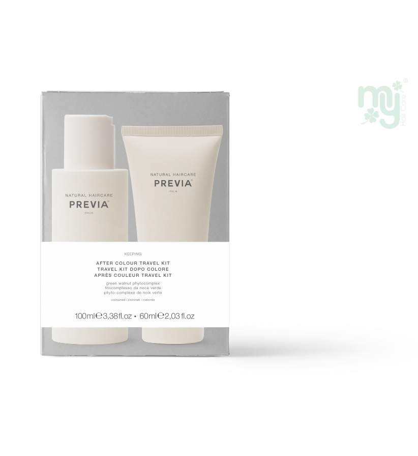 Previa Keeping After Colour Shampoo/Keeping After Colour Treatment Travel Kit - 100ml+60ml