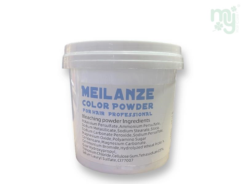 Meilanze Color Dustless Bleaching Powder 500g 毛白剂