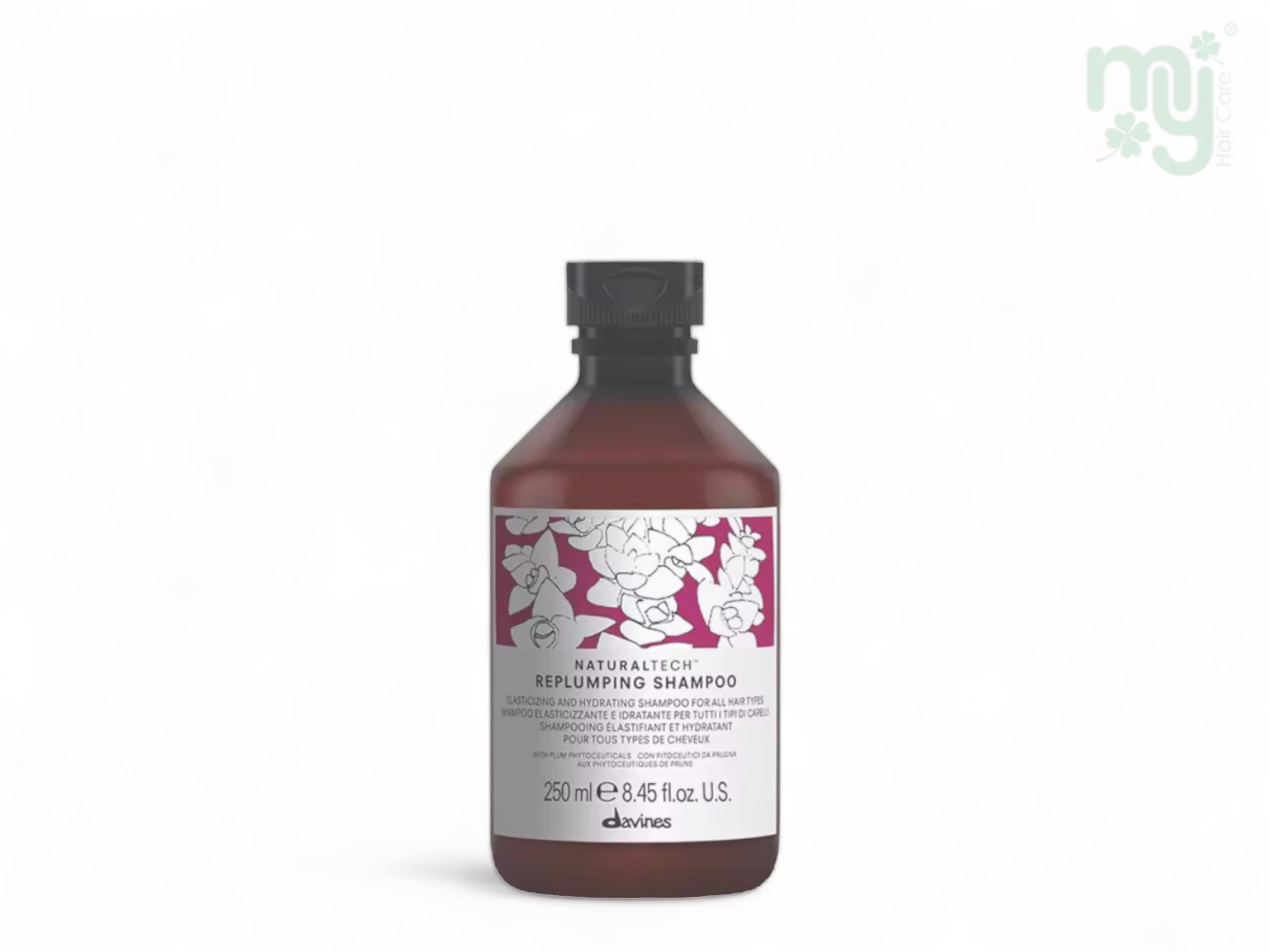 Davines Natural Tech Replumping Shampoo (For All Hair Types) 250ml