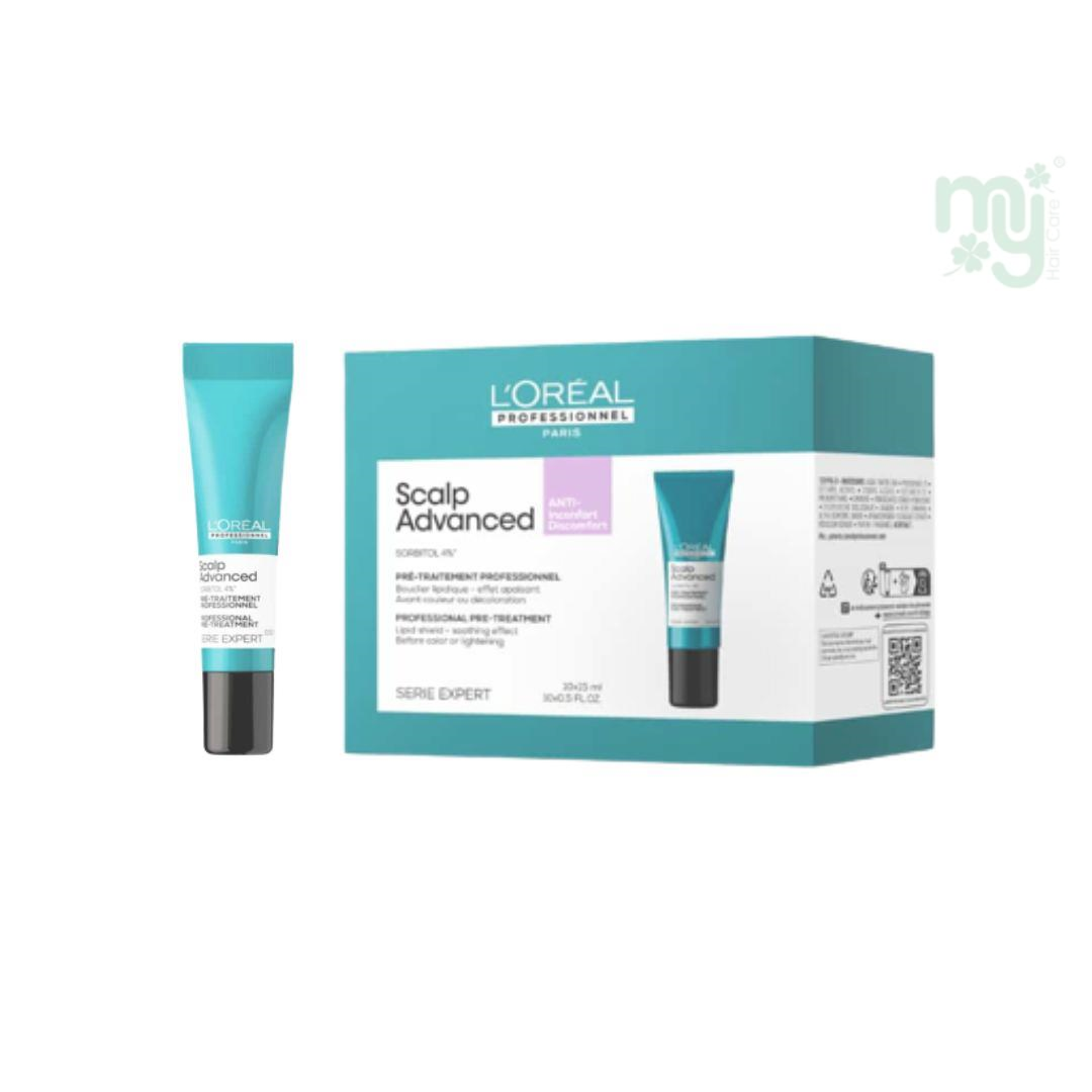 L’Oreal Professional Scalp Advanced Anti-Discomfort Lipid Shield Pre-Treatment 10 x 15ml