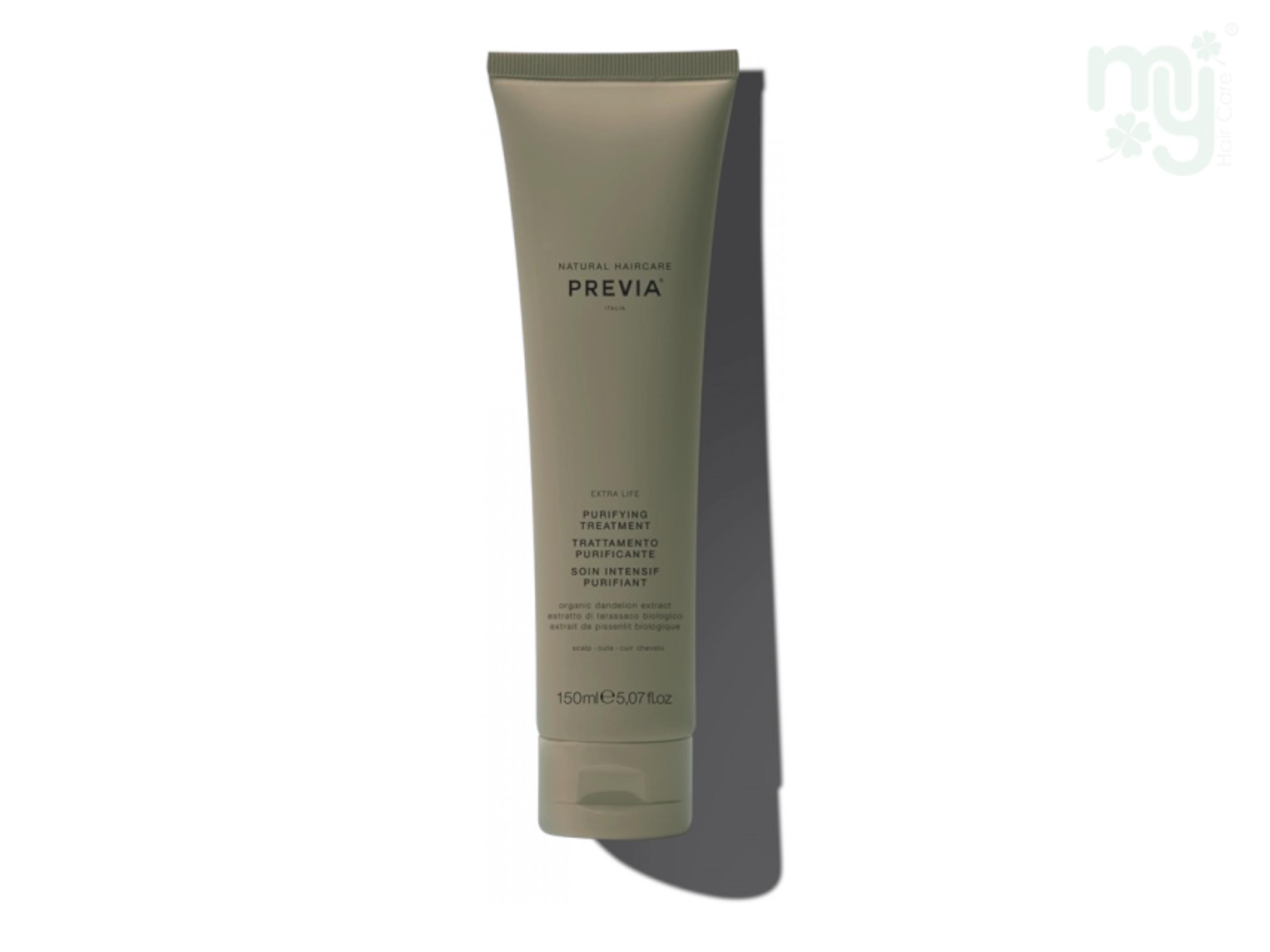 PREVIA PURIFYING TREATMENT 150ML - For Rebalancing, Hydrating and Soothing Scalp
