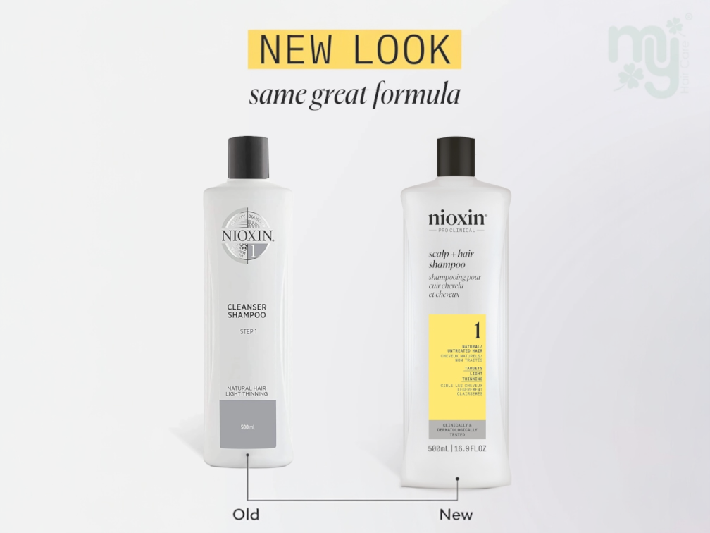 Nioxin System 1 Cleanser Shampoo 1000ml -NEW