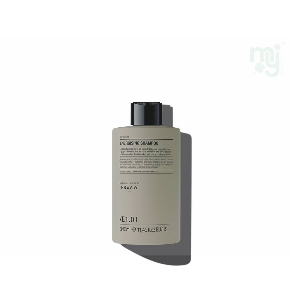 PREVIA E1.01 / ENERGISING SHAMPOO 340ML