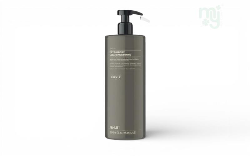 PREVIA E4.01 / DRY DANDRUFF CLEANSING SHAMPOO 350ML/950ML