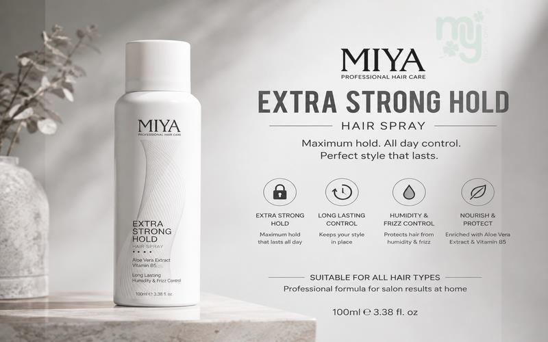 Miya Extra Hold Hair Spray 100ml