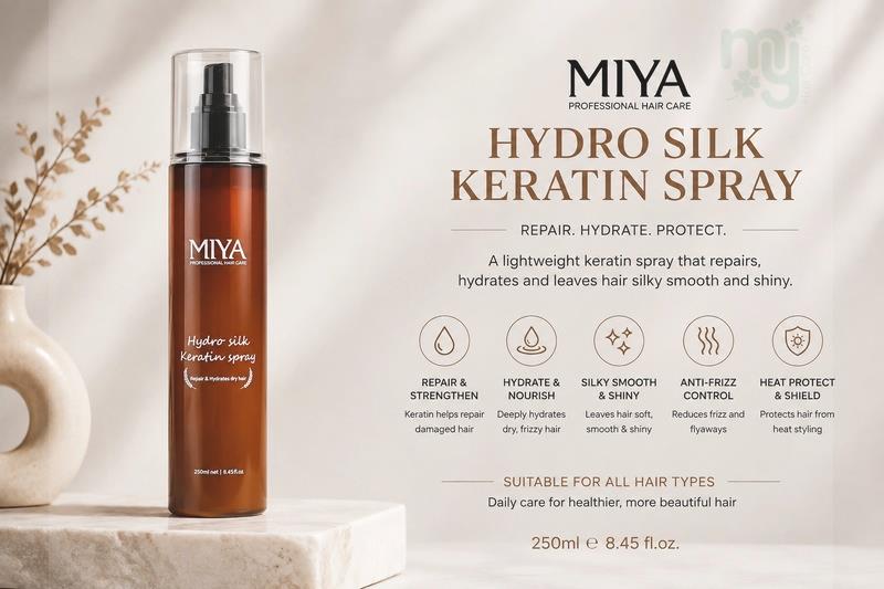 Miya Professional Hydro Silk Keratin Spray 250ml