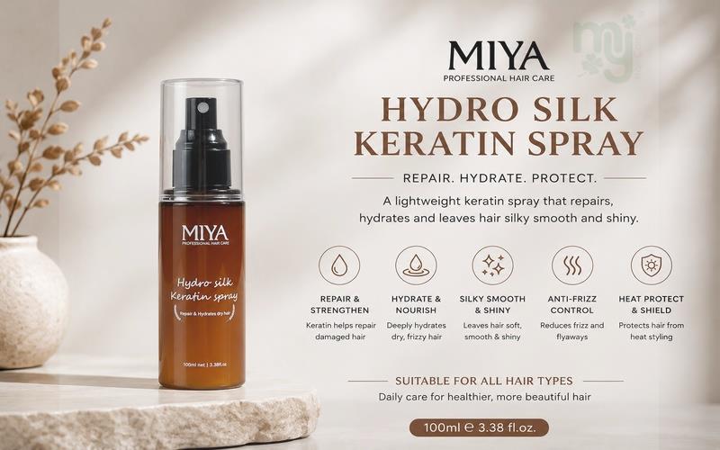 Miya Professional Hydro Silk Keratin Spray 100ml