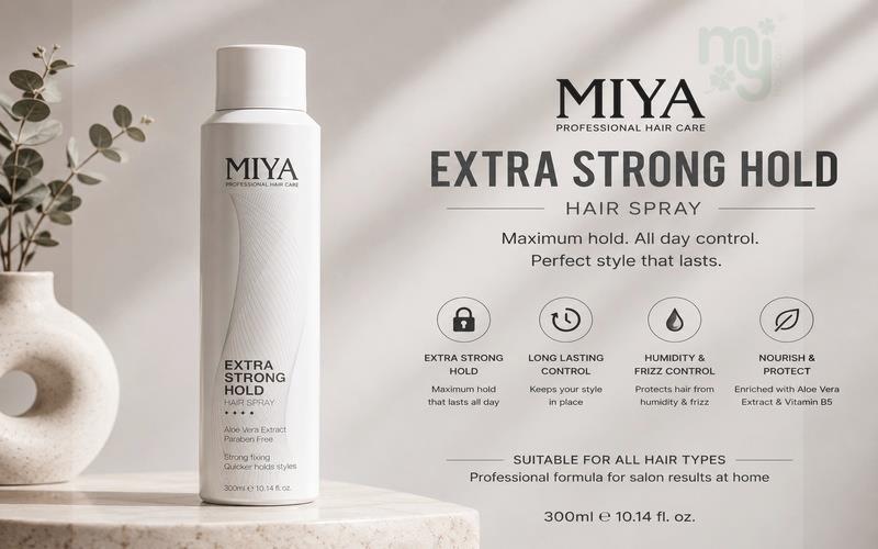 Miya Extra Hold Hair Spray 300ml