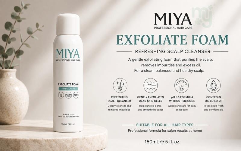 Miya Professional Exfoliate Foam 150ml