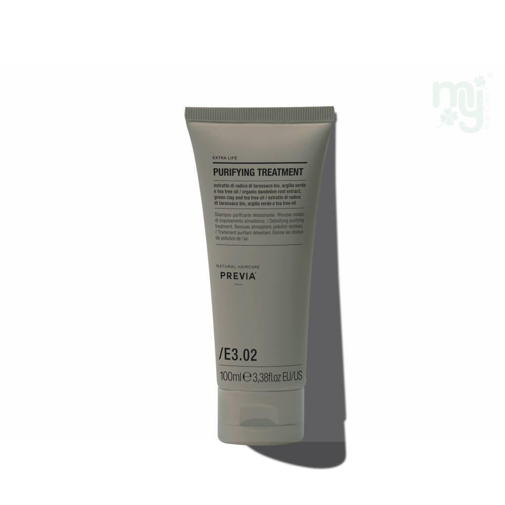 PREVIA PURIFYING TREATMENT 150ML - For Rebalancing, Hydrating and Soothing Scalp